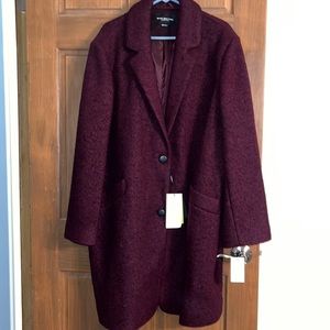 NWT - Plum Coat Marc New York